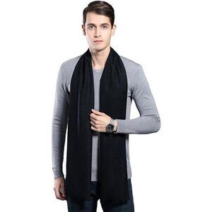 Mens Scarf Winter - Ohayomi Fashion Formal Soft Scarves for Men